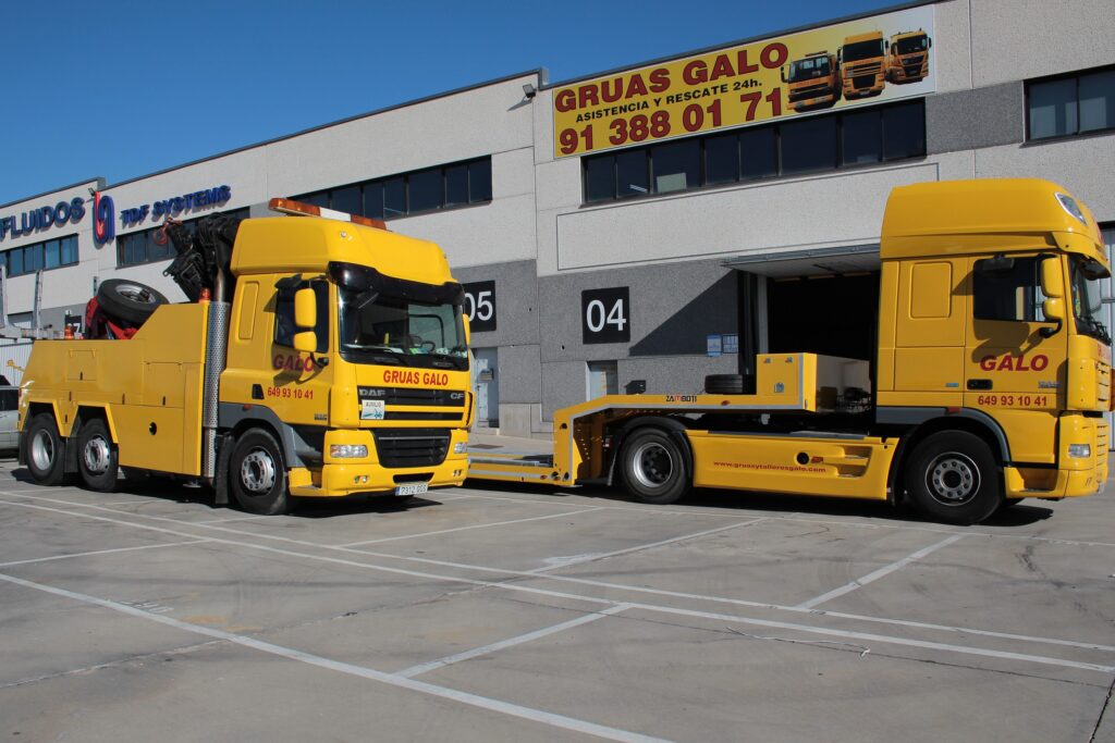 Gruas para Camiones en Madrid